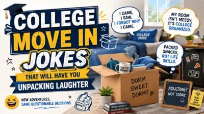 🎓 College Move In Jokes That Will Have You Unpacking Laughter