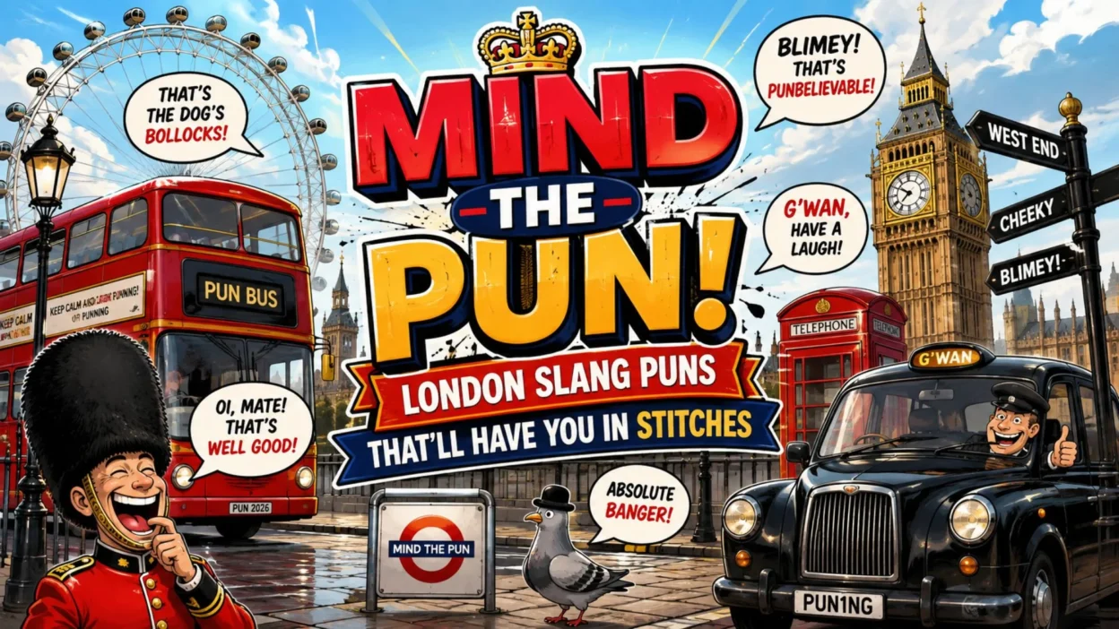 🎡 Mind the Pun! London Slang Puns That’ll Have You in Stitches