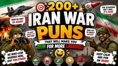 🎯 200+ Iran War Puns That Will Make You Run for More Laughs!
