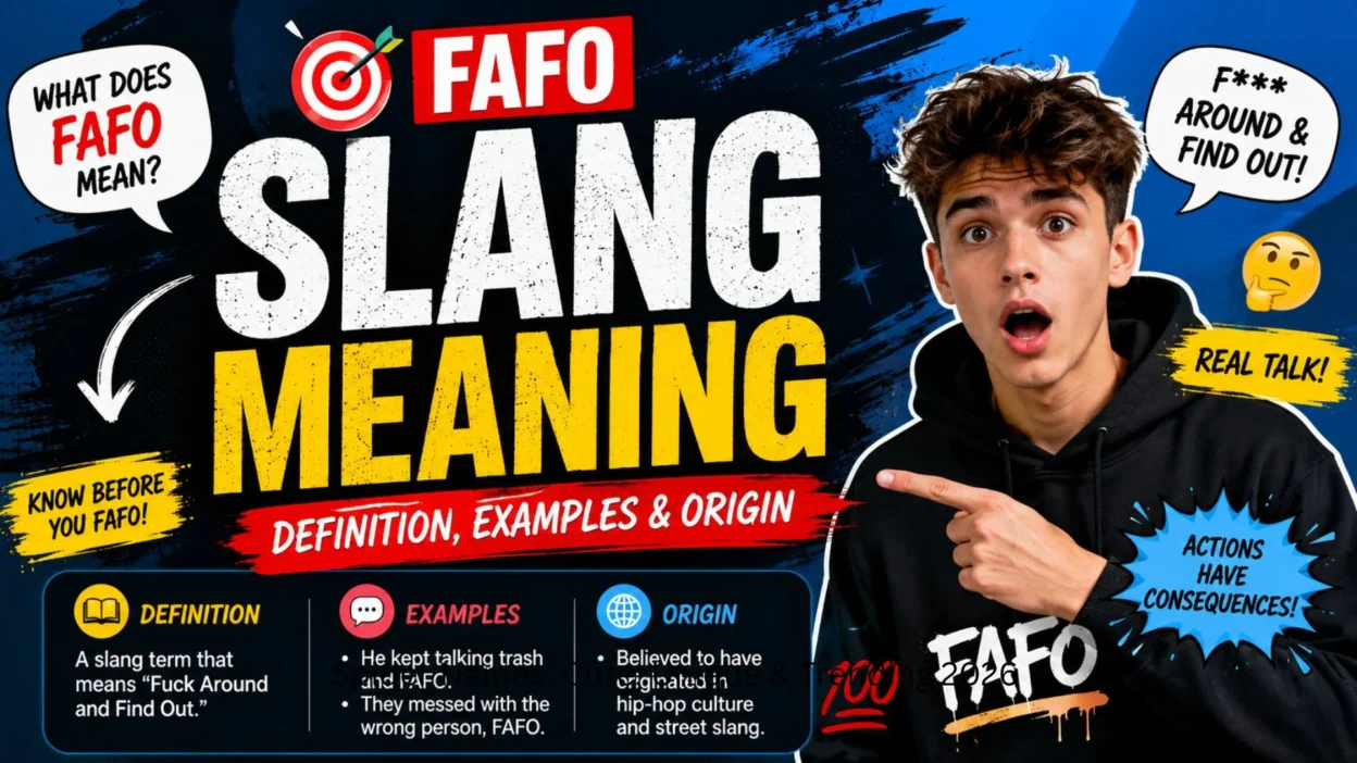 🎯 FAFO Slang Meaning Definition, Examples & Origin