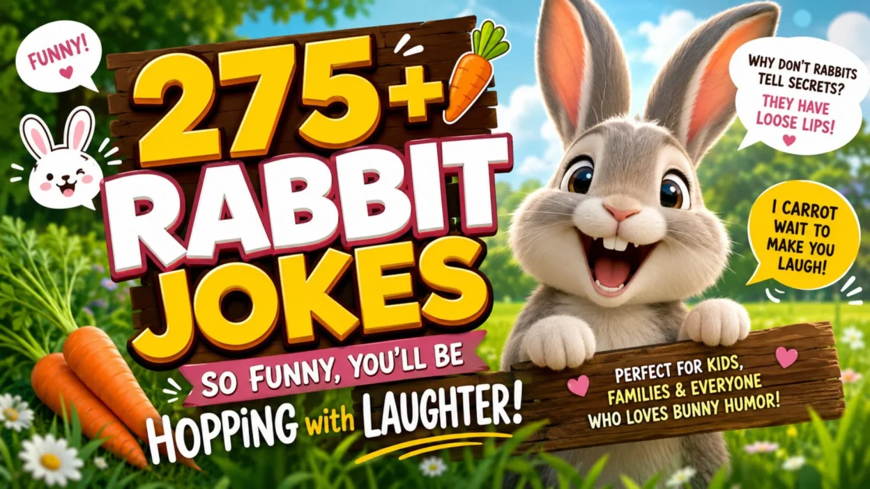 🐰 275+ Rabbit Jokes So Funny, You’ll Be Hopping with Laughter!