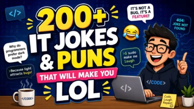 💻 200+ IT Jokes & Puns That Will Make You LOL