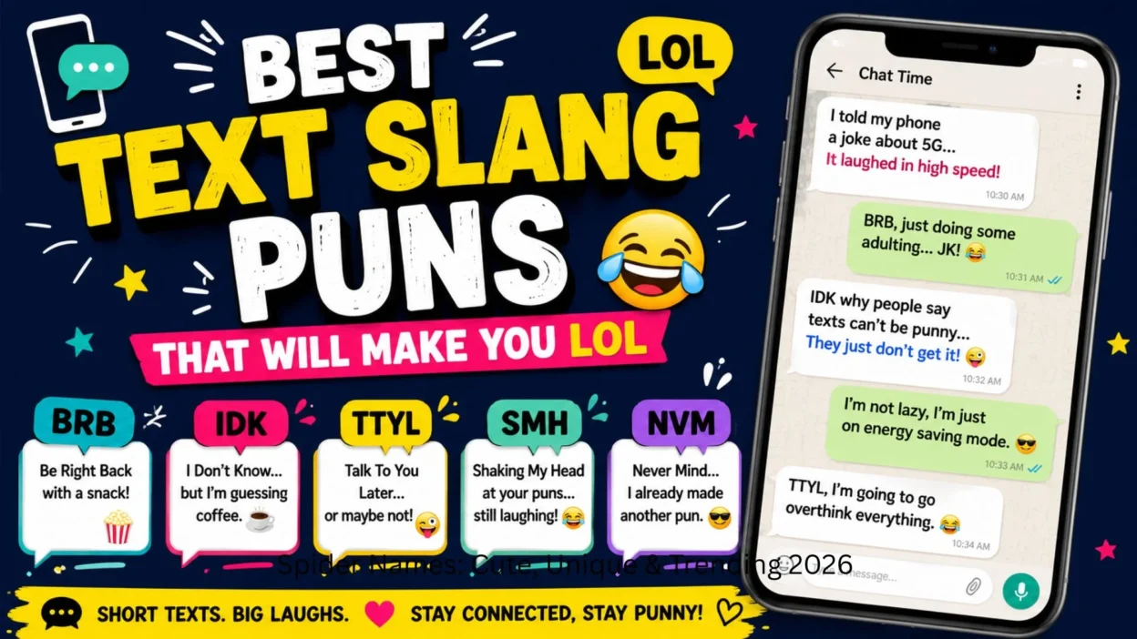 📱 Best Text Slang Puns That Will Make You LOL