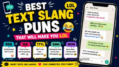 📱 Best Text Slang Puns That Will Make You LOL