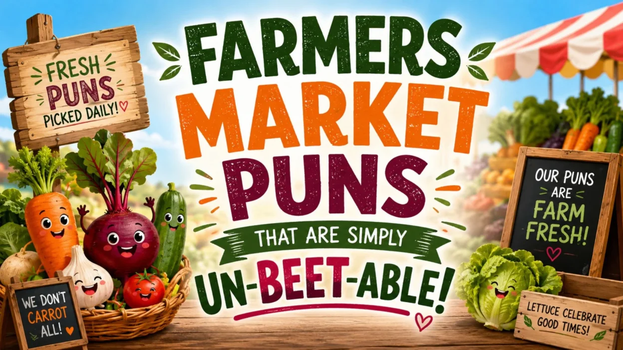 🥕 Farmers Market Puns That Are Simply Un-Beet-Able!