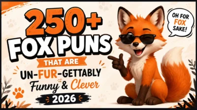 🦊 250+ Fox Puns That Are Un‑Fur‑Gettably Funny & Clever 2026