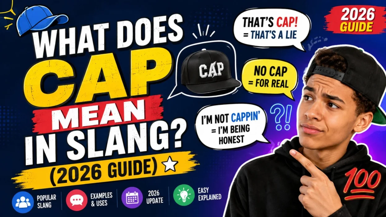 🧢 What Does Cap Mean in Slang (2026 Guide) ⭐