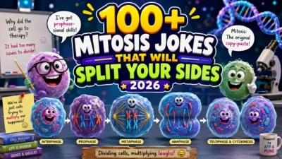 🧬 100+ Mitosis Jokes That Will Split Your Sides 2026